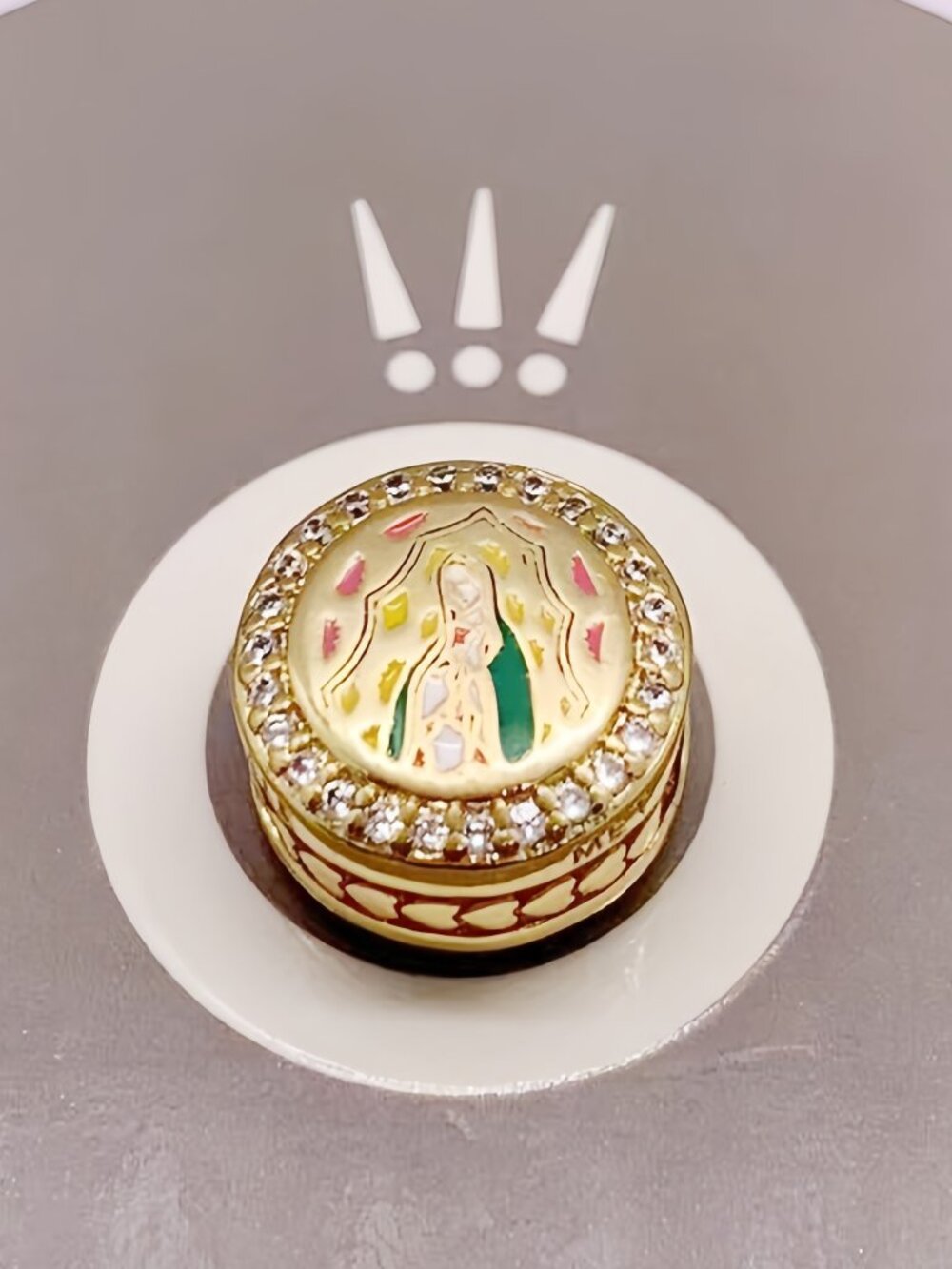 Pandora Virgin of GUADALUPE Charm Mexican Doll S925 ale Pendant